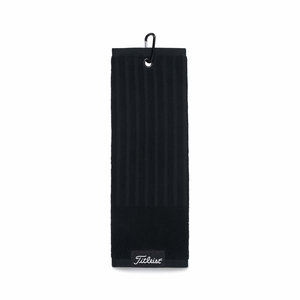 Titleist Trifold Cart Towel Black