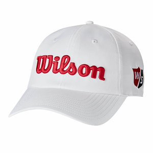 Wilson Pro Tour Cap White Red