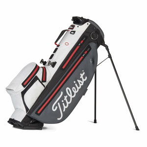 Titleist Players 4 Plus Stadry Standbag Charcoal White Red