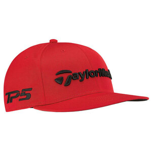 Taylormade Flatbill  Cap Red