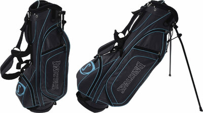 Spalding 7-inch Standbag Charcoal Turquoise