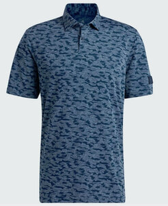 Adidas Go-To Camo Polo Navy
