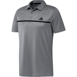 Adidas Primegreen Print Polo Shirt Grijs