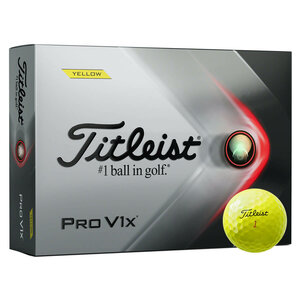 Titleist ProV1X Golfballen 2021 Geel