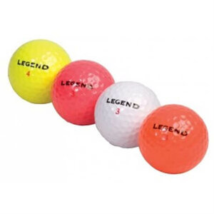 Golfballen Legend 12 stuks verschillende kleuren