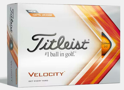 Velocity Titleist Golfballen Mat Oranje