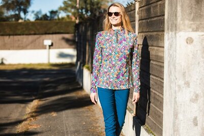 Chiberta Tiare Dames Golfsweater Purple