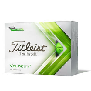 Golfballen Titleist Velocity Mat Groen 2023