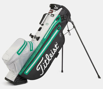 Titleist Players 4 Stadry Standbag Schwarz Grau Grün