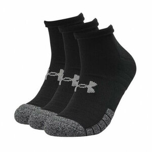 Under Armour 3 Paar Golfsocken Kurz Schwarz 36-41