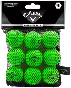 Callaway Soft Flight Green indoor golfballs