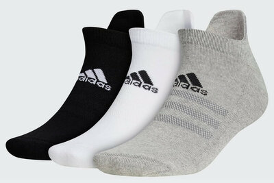 Adidas 3 Pair Golf Socks Short Mixed 48-51