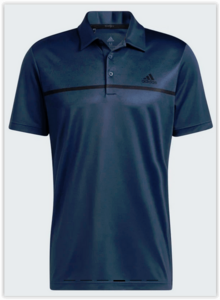 Adidas Primegreen Print Polo Shirt Blauw