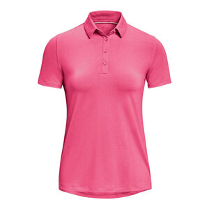 Under Armour Ladies Zinger Short Sleeve Polo Pink