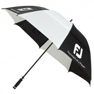 Footjoy Golf Regenschirm Weiss Schwarz