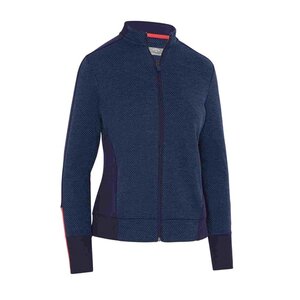 Callaway Heathered Fleece Midlayer Dark Blue