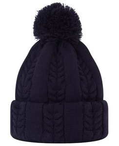Footjoy Cable Knit Bobble Navy