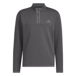 Golf Sweater Adidas Microdot 1/4 Zipper Charcoal