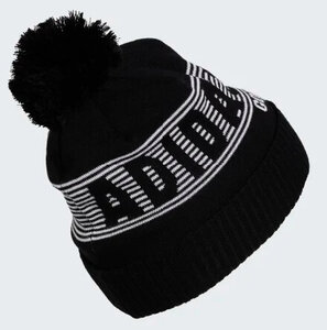 Adidas Pom Beanie Black White