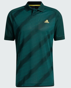 Adidas Statement Print Poloshirt Grün