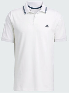 Adidas Go-To Polo Wit Marine