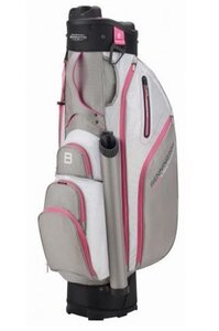 Bennington QO9 WR Cartbag Grau Weiß Rosa