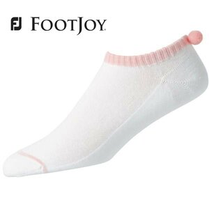 Footjoy Dames Golfsokken Pompom Roze