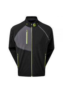 Footjoy HydroTour Golf Jacket Black Gray Lime