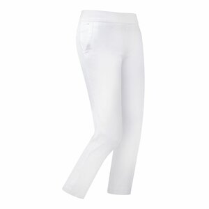 Footjoy Performance Twill Cropped Ladies Golf Pants White