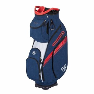 Wilson Staff eXo 2 Cartbag Navy White Red