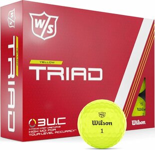 Wilson Staff Triad 3-Piece Yellow