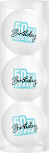 Golfballen Gift Set 50e Verjaardag Abraham