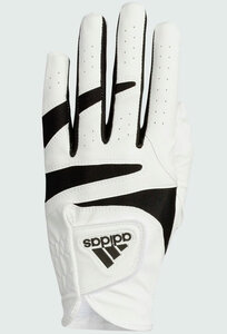 Adidas Leren Handschoen Wit Zwart