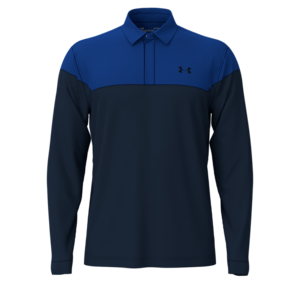 Under Armour LS Playoff Novelty Polo Royal