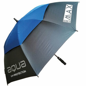 Big Max Aqua UV Golf Paraplu Charcoal Blauw
