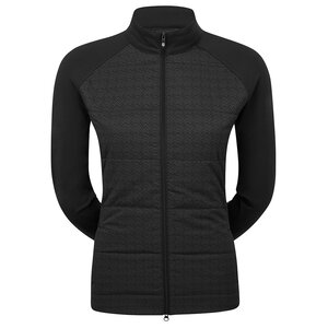 Footjoy Hybrid Ladies Golf Jacket Black Gray