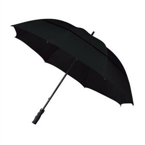 Eco Golf Regenschirm Sturmsicher Schwarz