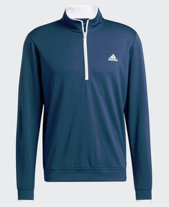 Adidas Lichtgewicht Quater Zipp Sweater CreNav Maat S