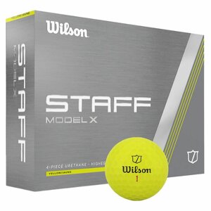 Wilson Staff Model X 2024 Yellow