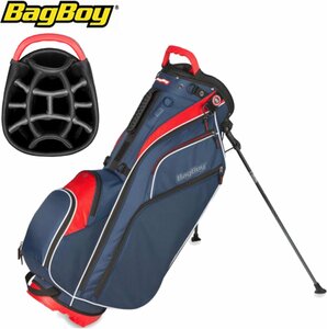 BagBoy Standbag Go Lite Hybrid Navy Red