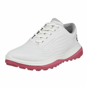 Ecco m GOLF LT1 Women's Golf Shoes White Bublegum