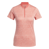Adidas W UlT C SLD Women's Jaquard Polo Coral
