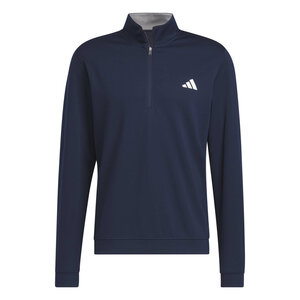 Golf sweater Adidas ELVTD 1/4 Zipper Navy