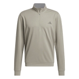Men's Golf Sweater Adidas ELVTD 1/4 Zipper Olive Green