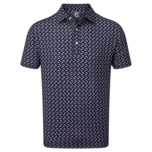 Footjoy Leaping Dolphins Print Navy