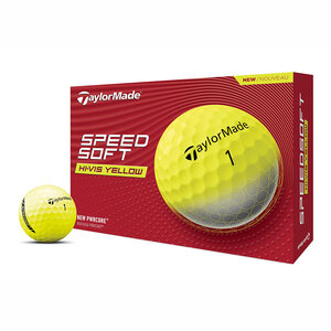 Golf balls Taylormade Speed Soft Yellow