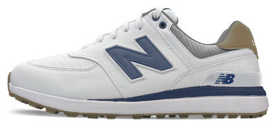 Golf Shoes New Balance 574 Greens White Navy