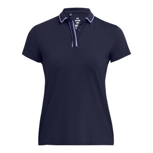Dames Golfpolo Under Armour Iso-Chill SS Midnight Navy