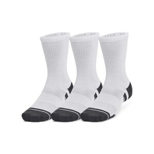 Under Armor 3 Pair Golf Socks Long White