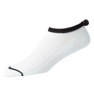 Footjoy Ladies Golf socks Pompom Black